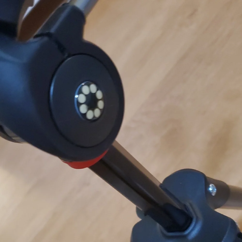 Sleek Black Tripod for Cameras